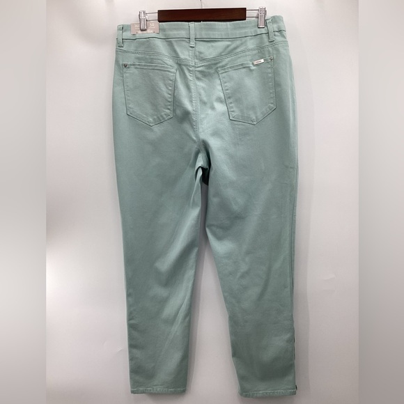 Chico's So Slimming Girlfriend Slim Leg Ankle Jeans Stretch - Picture 3 of 14